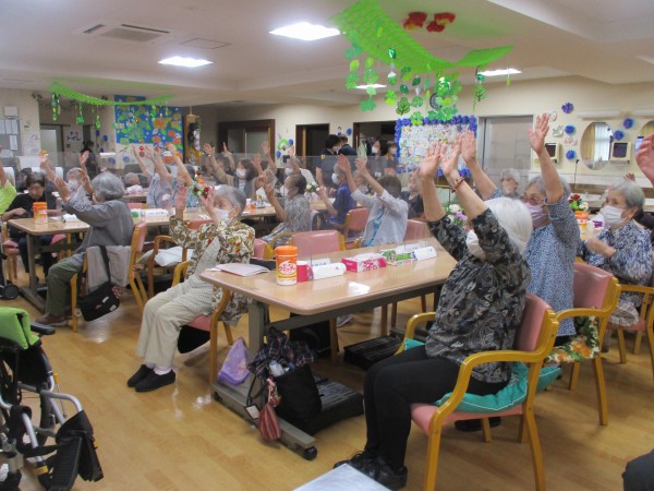 充実の運動レク