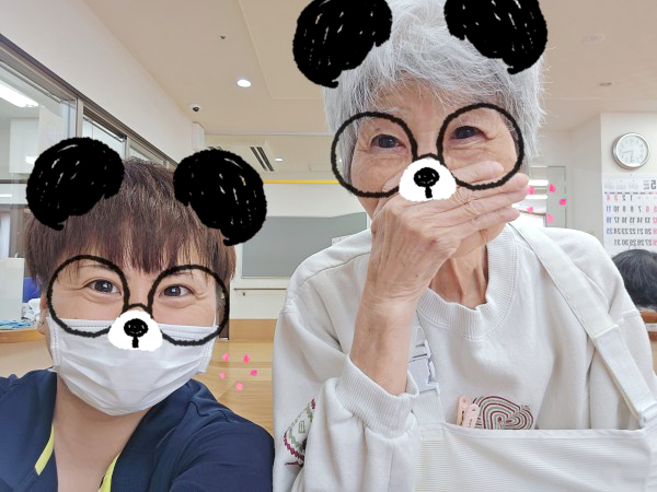 みんなでパンダに変身！