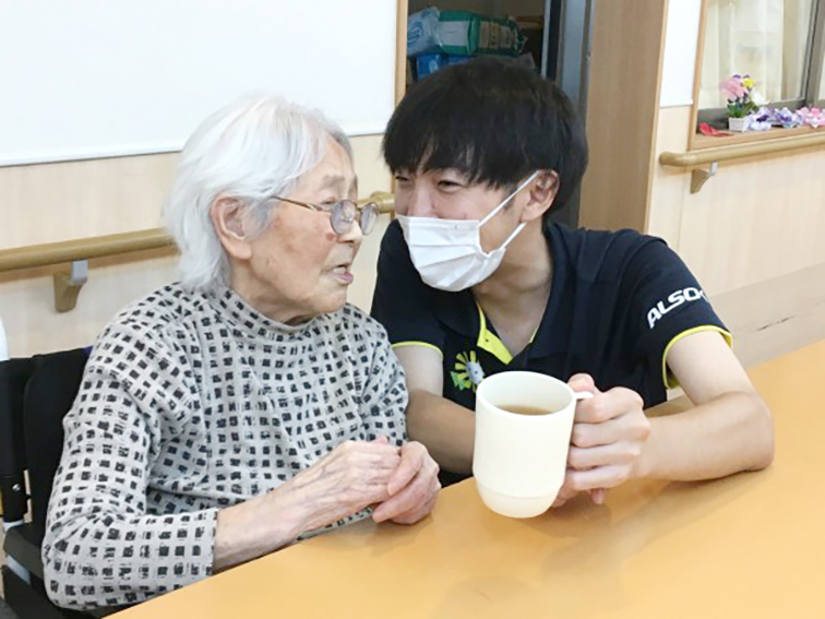 お茶の時間ですよ～